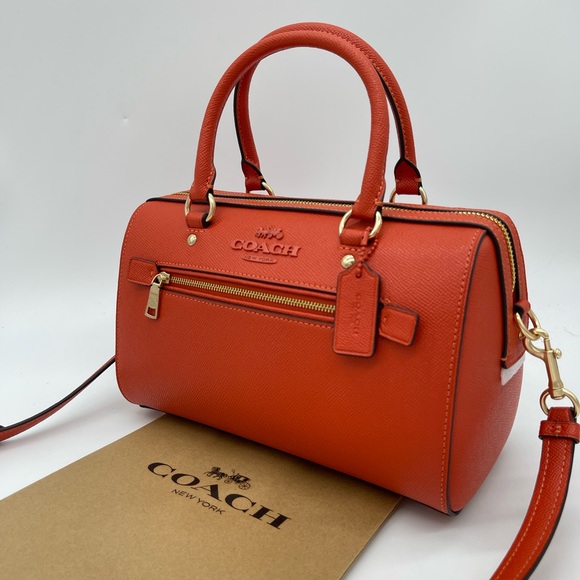 Coach Handbags - Coach Rowan Satchel Crossbody Bag